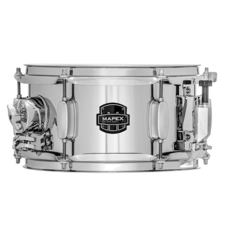 Mapex 10" x 5.5" Steel Snare Drum