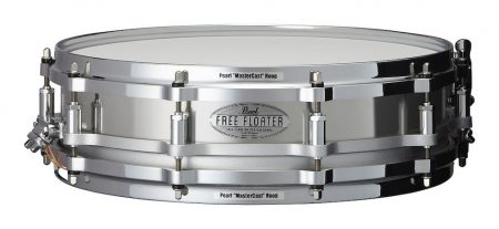 Pearl Free Floating 14" x 3.5" Stainless Steel Snare Drum