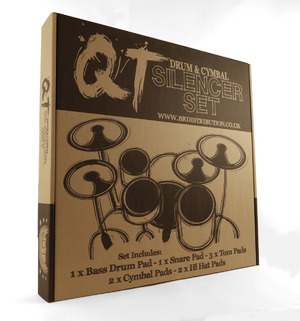 QT Drum & Cymbal Silencer Set