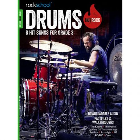 Rockschool Hot Rock Book & Download Card - Grade 3