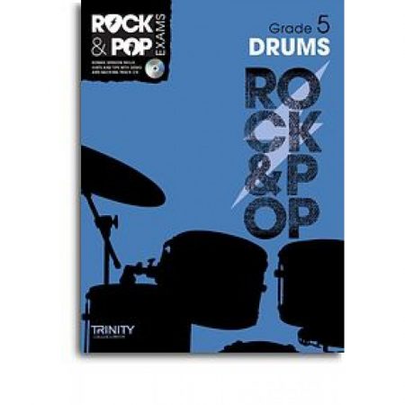 Trinity College London Book & CD - Rock & Pop Exams Drums Grade 5