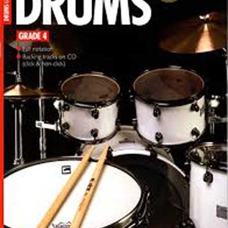 Rockschool Book & CD - Drums Grade 4