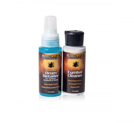 Music Nomad Drum Detailer & Cymbal Cleaner 2 Pack