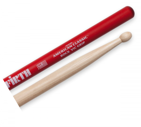 Vic Firth American Classic Rock Vic Grip Wood Tip Drumsticks