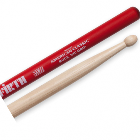 Vic Firth American Classic Rock Vic Grip Wood Tip Drumsticks
