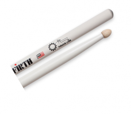 Vic Firth Thomas Lang Wood Tip Drumsticks (white)