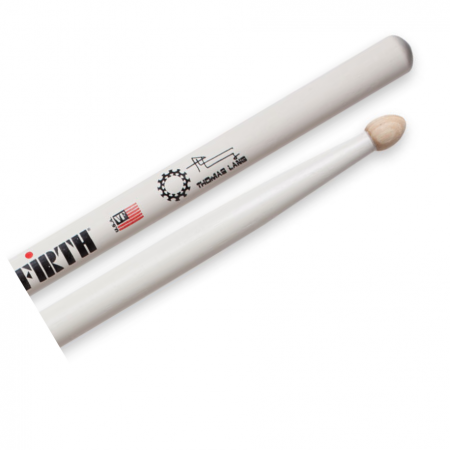 Vic Firth Thomas Lang Wood Tip Drumsticks (white)