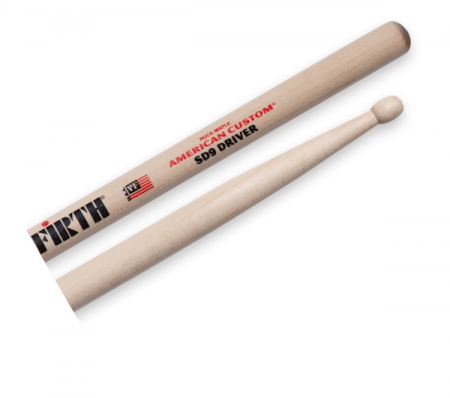 Vic Firth SD9 Driver American Custom Wood Tip Drumsticks
