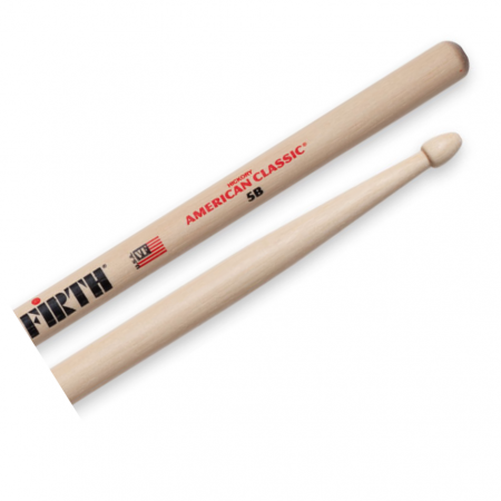 Vic Firth 5B American Classic Wood Tip Drumsticks