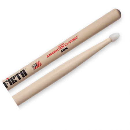 Vic Firth 5B American Classic Nylon Tip Drumsticks