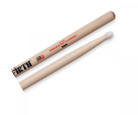 Vic Firth 3A American Classic Nylon Tip Drumsticks