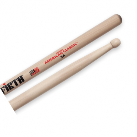 Vic Firth 3A American Classic Wood Tip Drumsticks