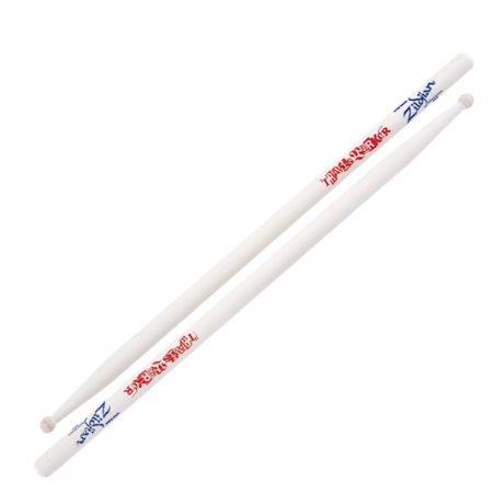 Zildjian Travis Barker Wood Tip Drumsticks (white)
