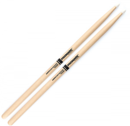 Promark Hickory 5A Nylon Tip Drumstick