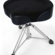 Custom Percussion Black Throne with Black Felt Top