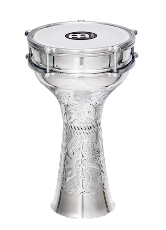 Meinl Hand Hammered Aluminum Darbuka (HE-113)