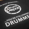 Drum Depot Official 'Like Most Musicians......You're Following A Drummer!' T-Shirt