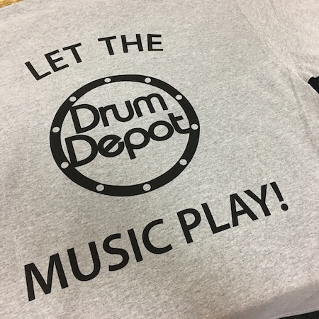 Drum Depot Official 2020 'Let the Music Play' T-Shirt