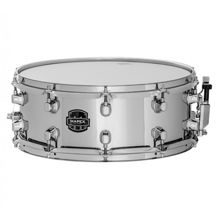 Mapex 14" x 5.5" MPX Steel Snare Drum with Chrome Hardware