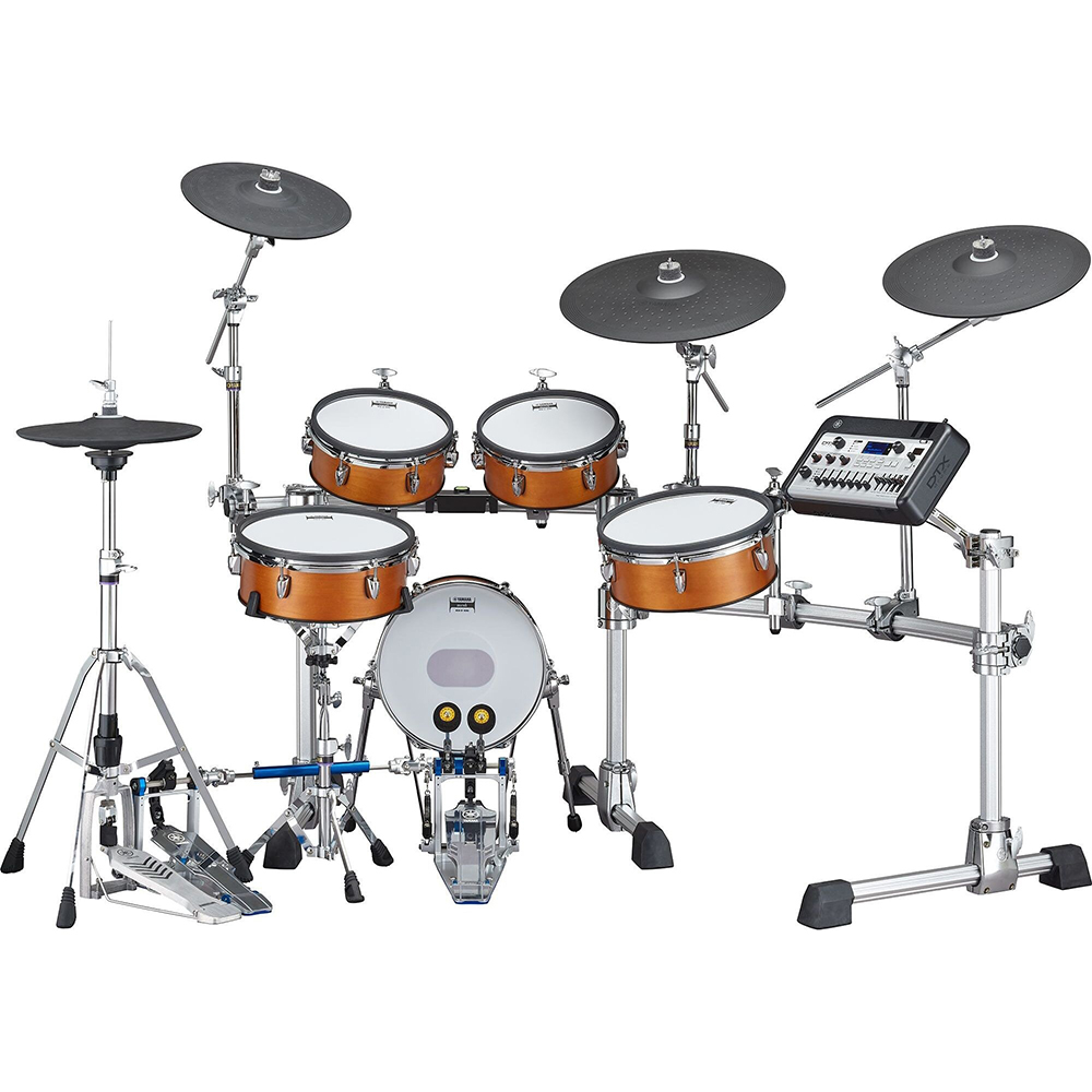 Yamaha DTX10K-M Electronic Drum Kit in Real Wood with Mesh Heads